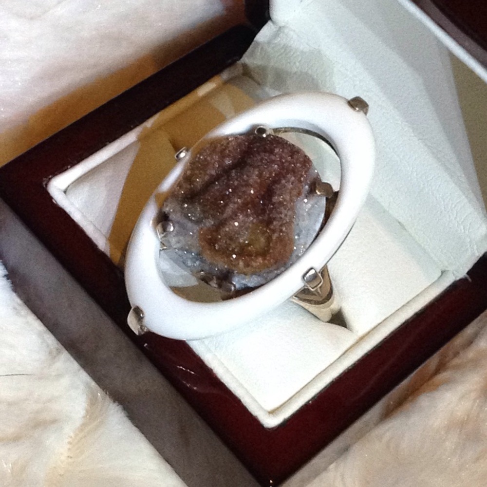 925 Druzy Ring - image 4